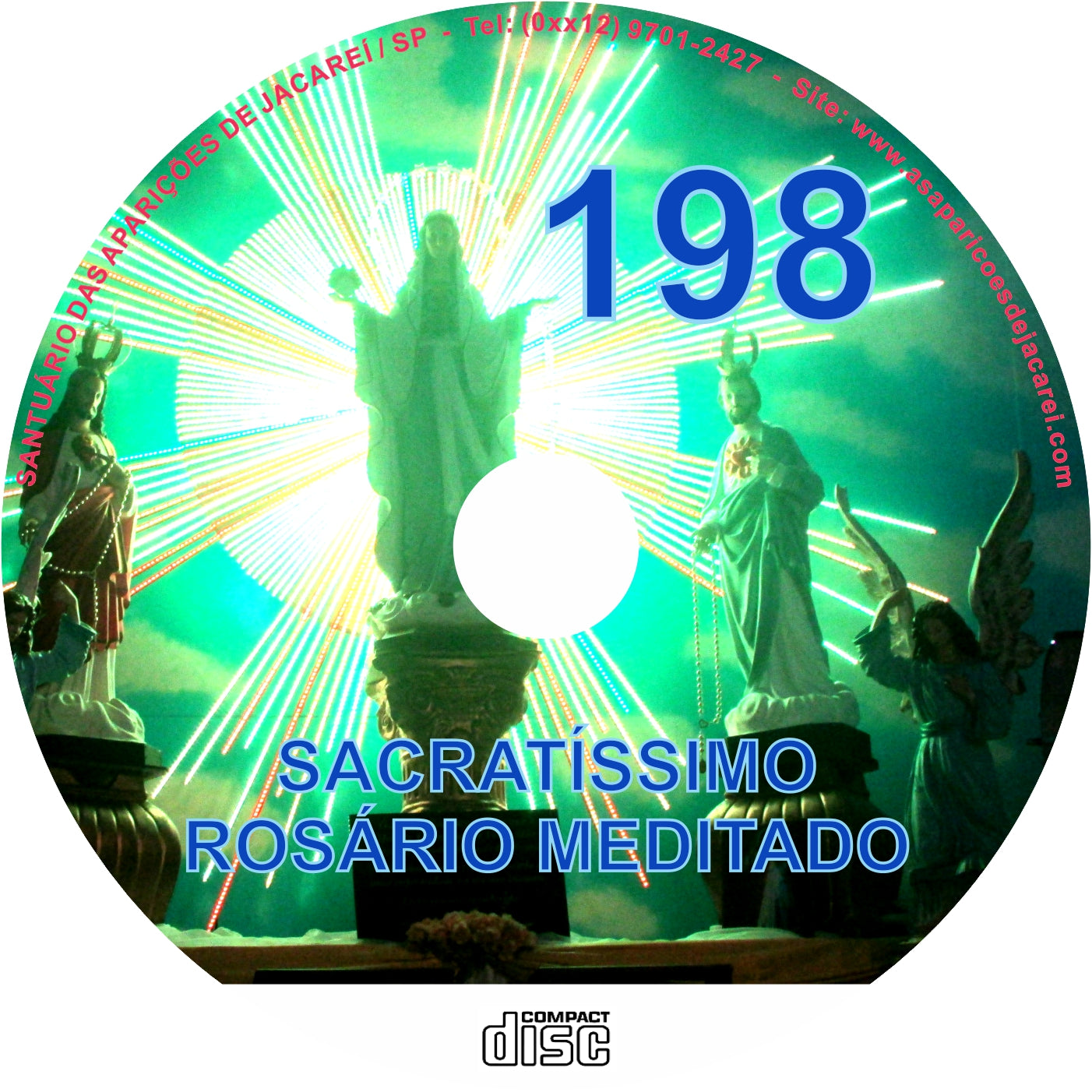 Cd Rosário Meditado 198 Cd Rosário Meditado 198